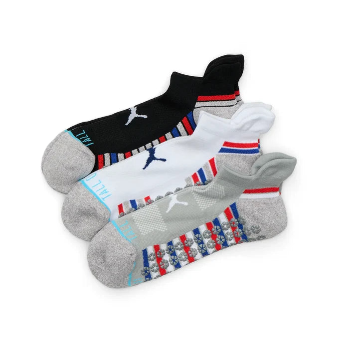 Puma Golf Men's Volition Crew Golf Socks navy multicolor.
