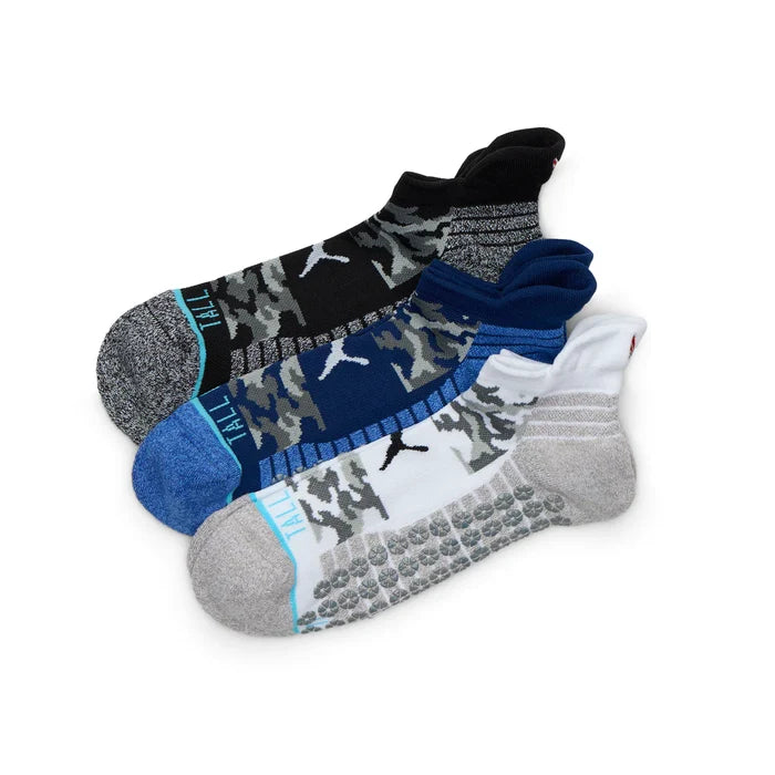 Puma Golf Men's Volition Crew Golf Socks Gray multicolor.