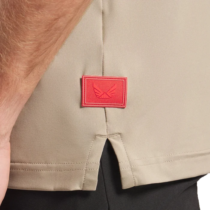 Puma Golf Men's Volition Flag Polo Brown Color