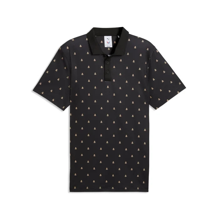 Puma Golf Men's Volition Liberty Polo Black Color