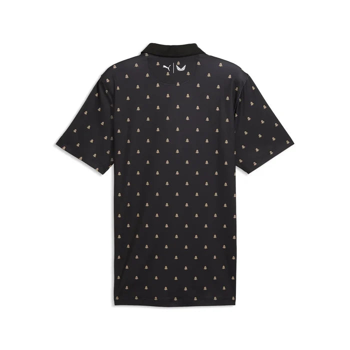 Puma Golf Men's Volition Liberty Polo Black Color