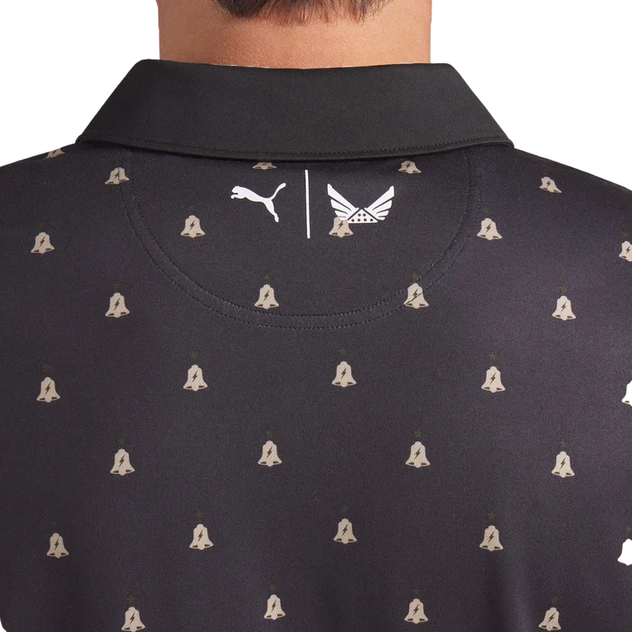 Puma Golf Men's Volition Liberty Polo Black Color