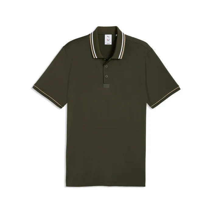 Puma Golf Men's Volition Golf Polo Green Color