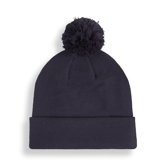 Puma Golf Wrmlbl Removable Pom Beanie Navy Color.