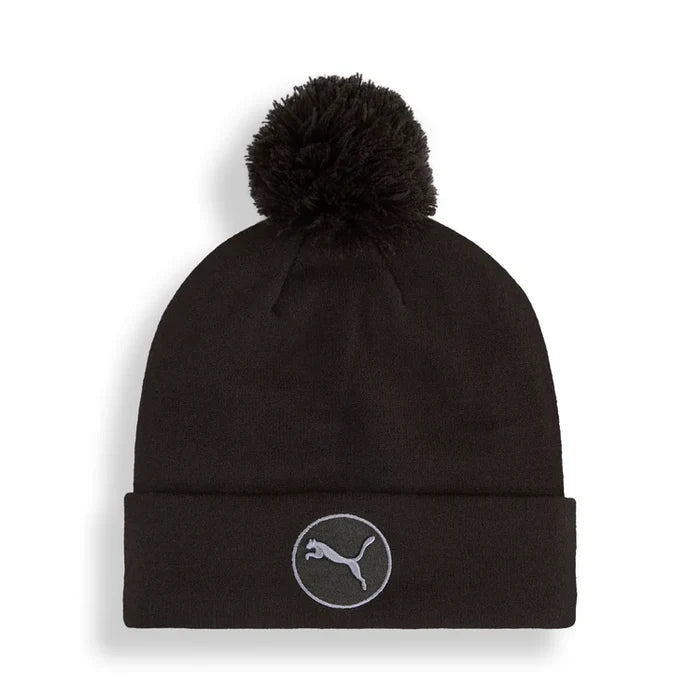 Puma Golf Wrmlbl Removable Pom Beanie Black Color.