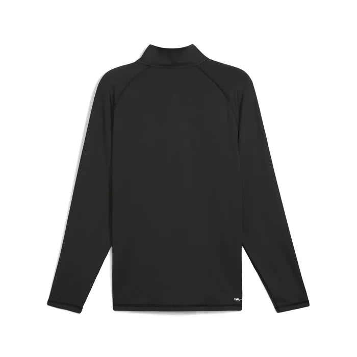 Puma Golf Men's You V Brrr 1/4 Zip Black Color