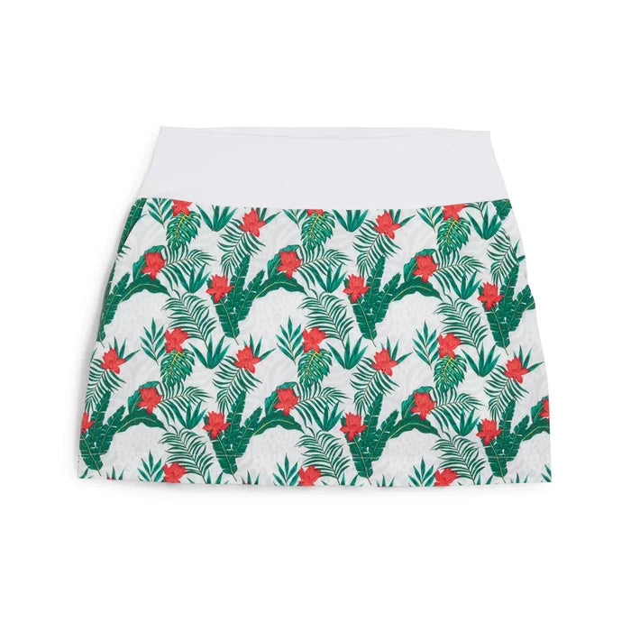 Puma Golf W Blake Tropic Skirt Green Color