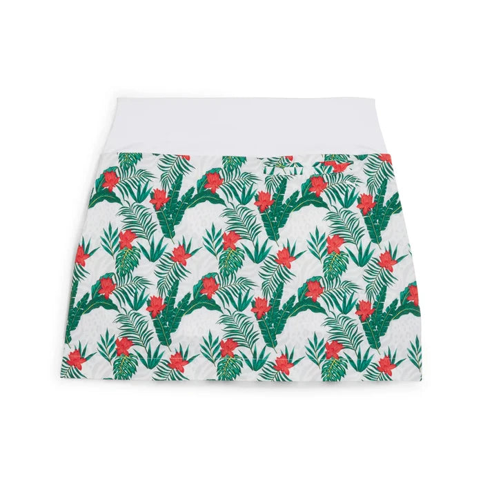 Puma Golf W Blake Tropic Skirt Green Color