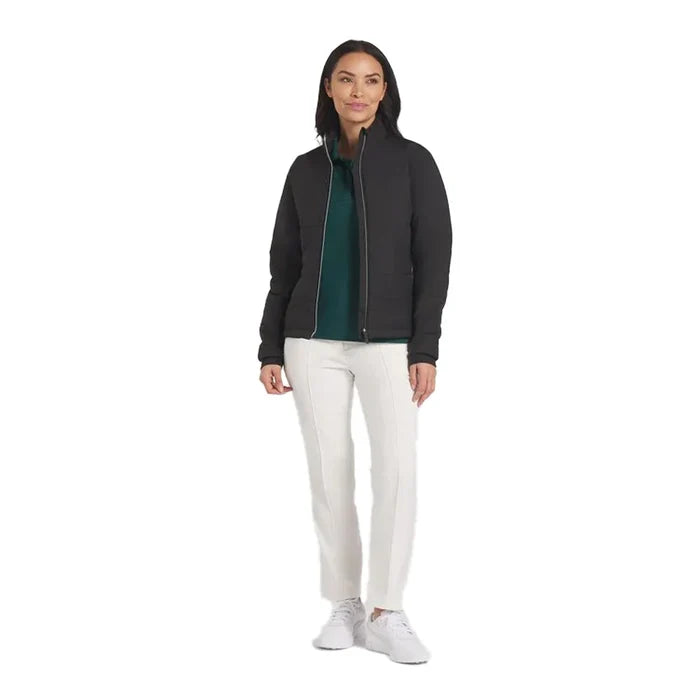 Puma Golf Women Kyley Quilted Jacket Black Color