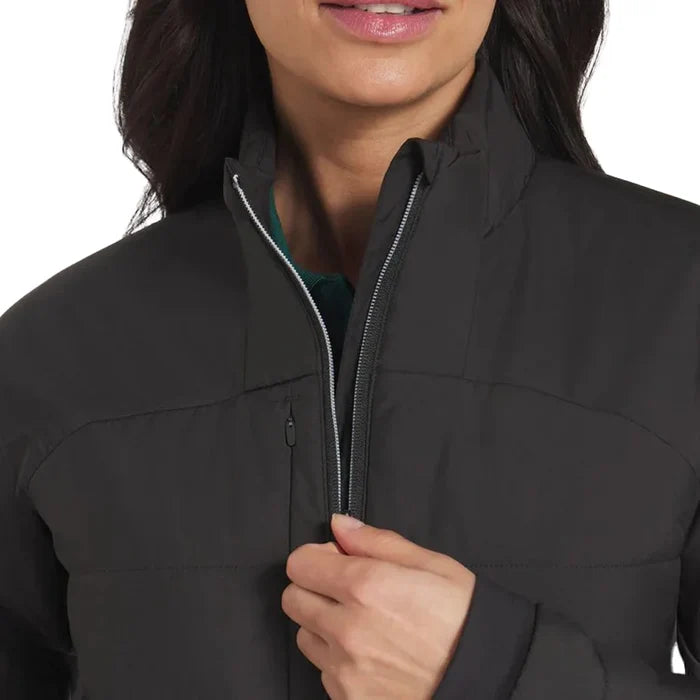 Puma Golf Women Kyley Quilted Jacket Black Color