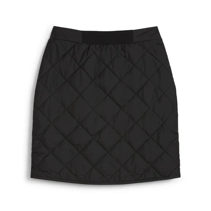Puma Golf Women Kyley Quilted Skirt Black Color