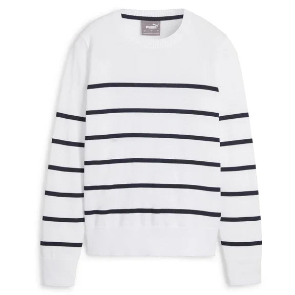 Puma Golf Women Resort Crewneck Sweater White Color