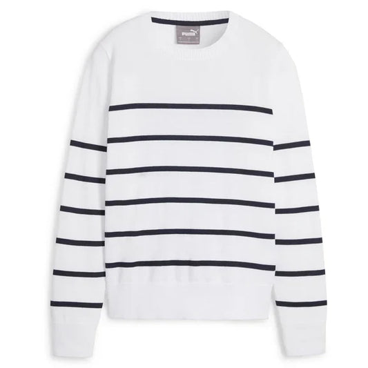 Puma Golf Women Resort Crewneck Sweater White Color