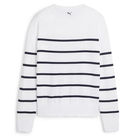Puma Golf Women Resort Crewneck Sweater White Color