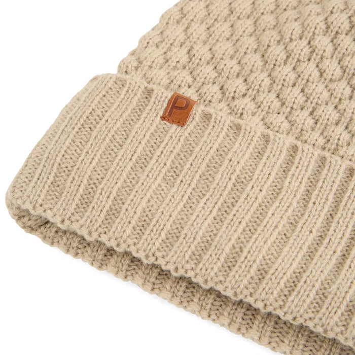 Puma Golf W Wrmlbl Pom Beanie Khaki Color.