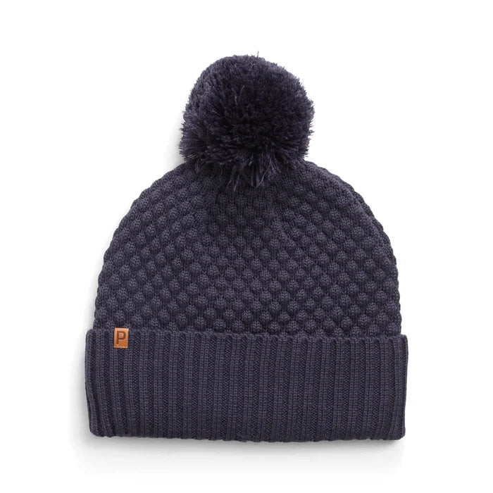 Puma Golf W Wrmlbl Pom Beanie Navy Color.