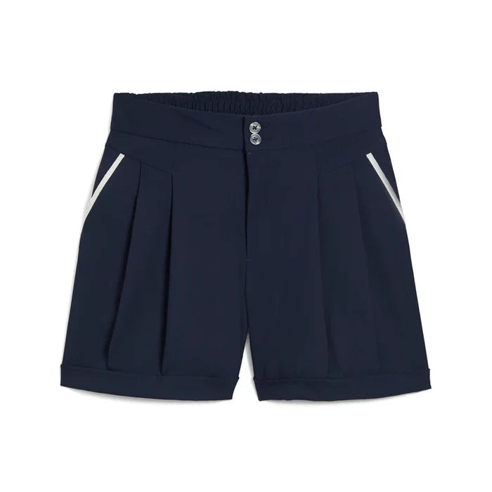 Puma Golf  X AP Women Shorts Solid Navy Color