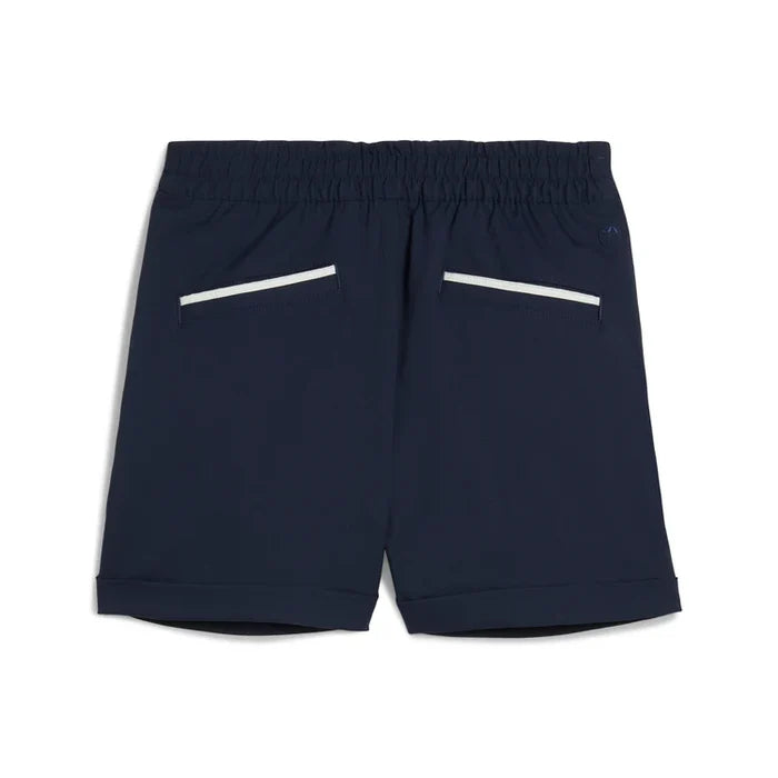 Puma Golf  X AP Women Shorts Solid Navy Color
