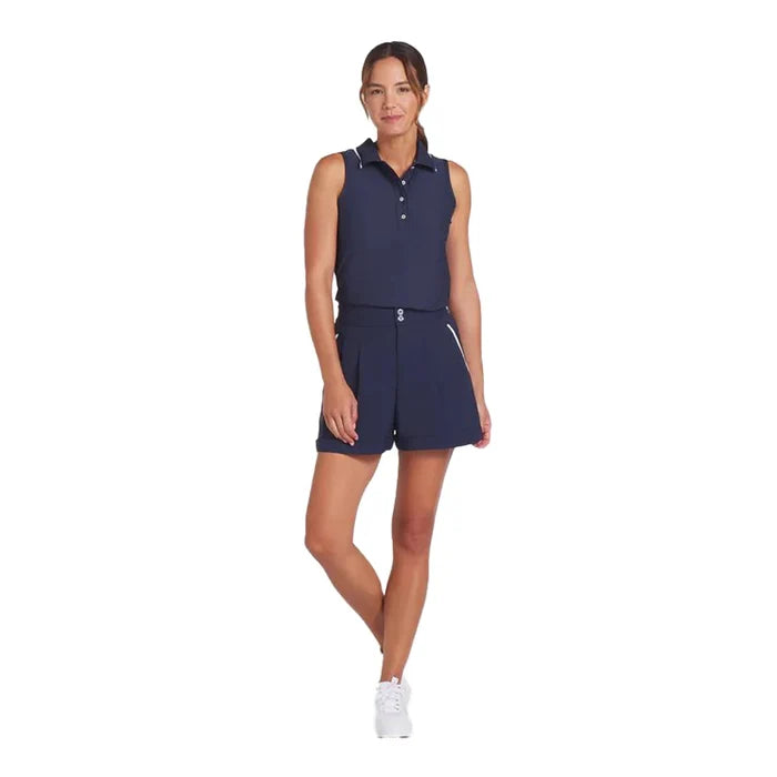 Puma Golf  X AP Women Shorts Solid Navy Color