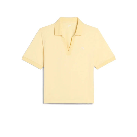 Puma Golf Women's AP Modalon Golf Polo yellow color.