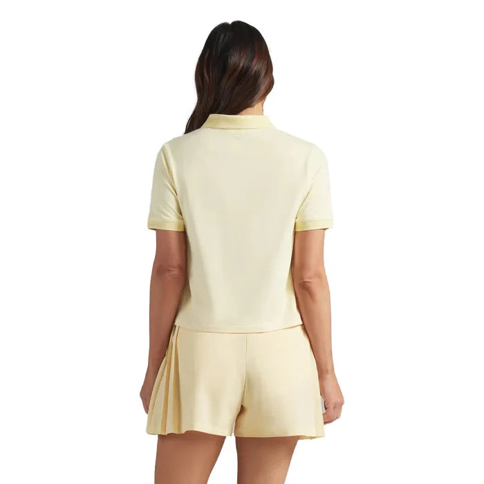 Puma Golf Women's AP Modalon Golf Polo yellow color.
