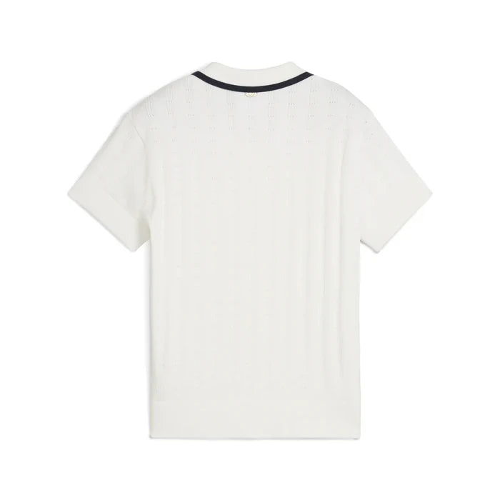 Puma Golf Women's AP Pointelle Polo White Color
