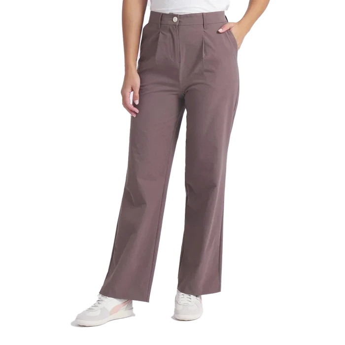 Puma Golf Women's AP Trouser Pants Brown Color