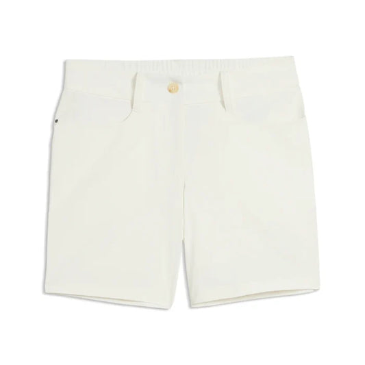 Puma Golf Women's Avant 6 Golf Shorts White Color