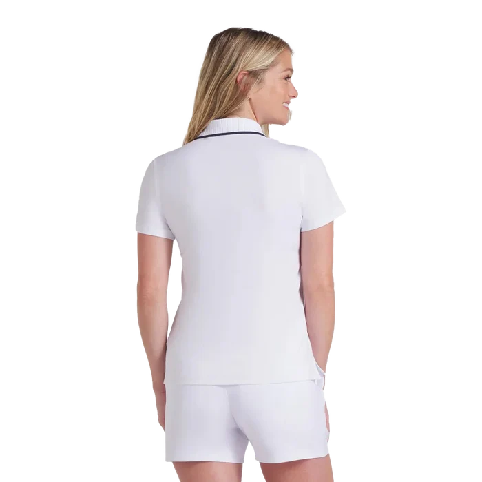 Puma Golf Women's CLOUDSPUN Bridges Polo White Color