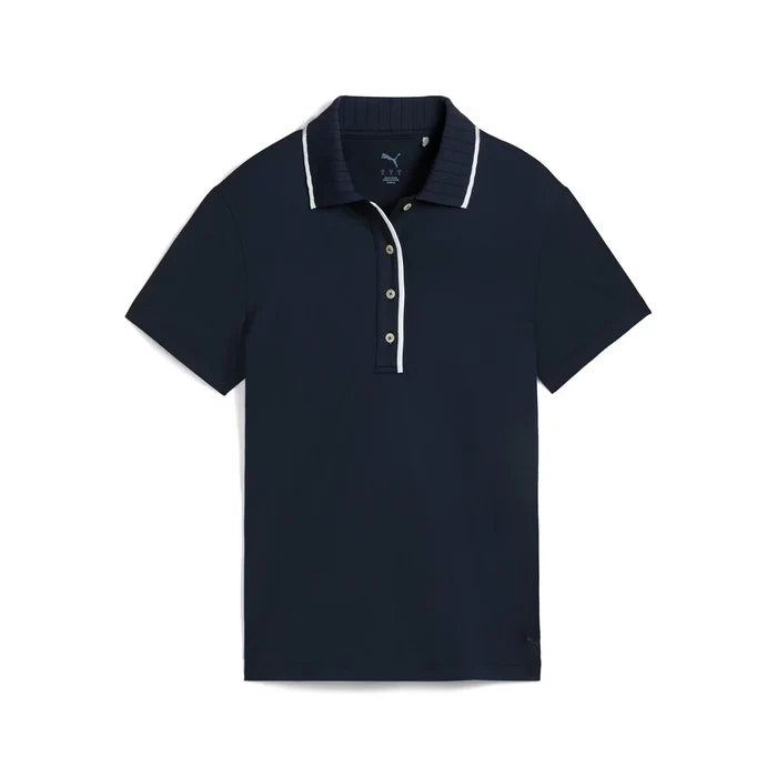Puma Golf Women's CLOUDSPUN Bridges Polo Navy Color