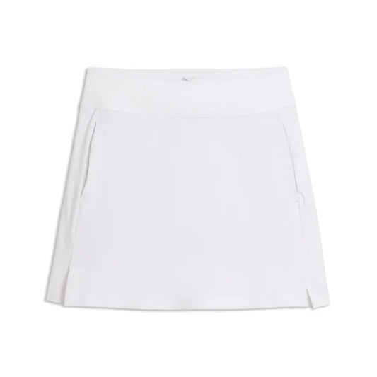 Puma Golf Women's CLOUDSPUN Lana 16" Skirt White Color