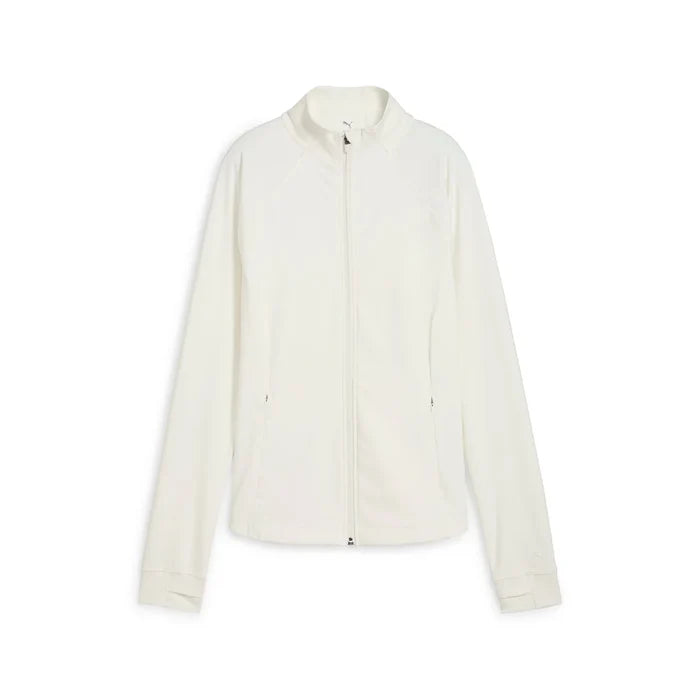 Puma Golf Women's CLOUDSPUN Tech FZ Power Jacket White Color