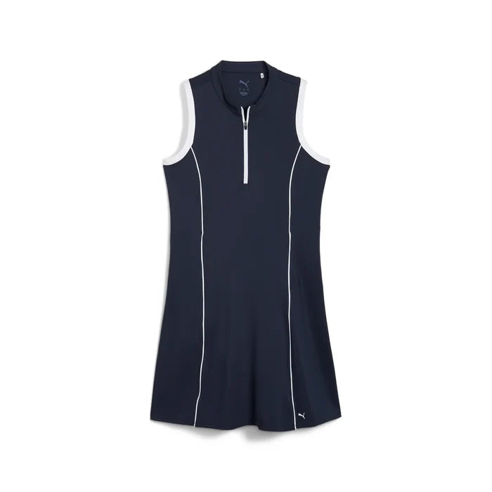 Puma Golf Women's CLOUDSPUN Tech Sport Dress Navy Color