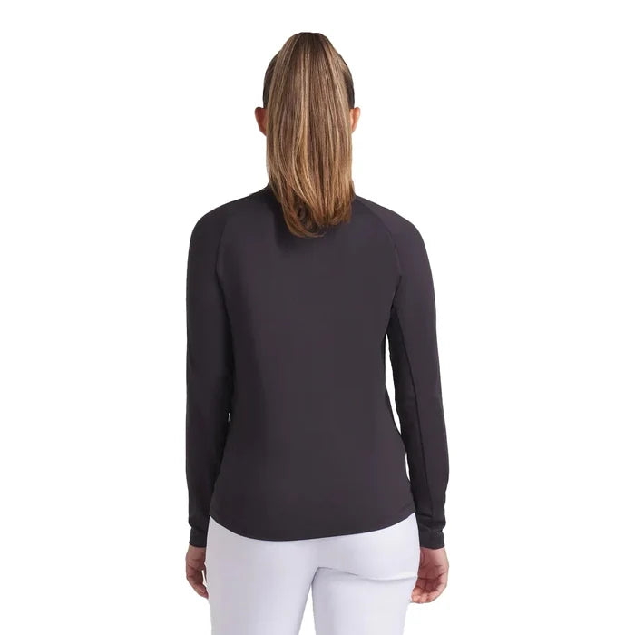 Puma Golf Women's Pure 2.0 Golf 1/4 Zip Black Color.