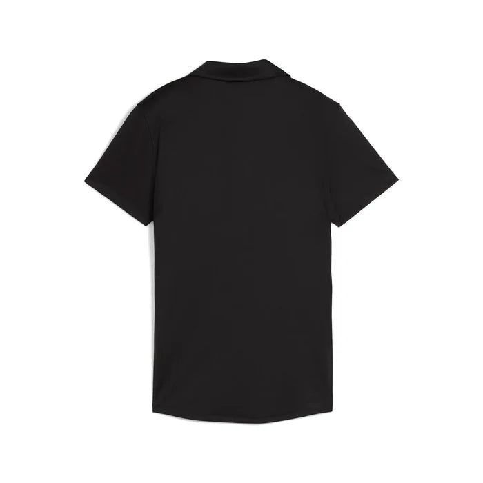 Puma Golf Women's Pure 2.0 Golf Polo Black Color.