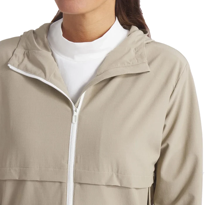 Puma Golf Women's Ripguard Full Zip Jacket Brown Color
