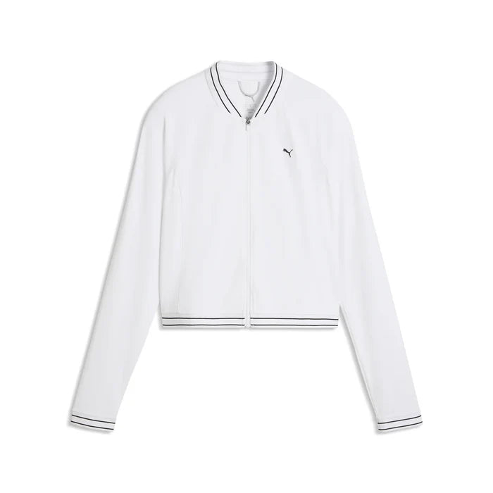 puma Golf Women's UV Sport Golf Jacket White Color