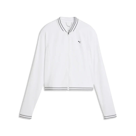 puma Golf Women's UV Sport Golf Jacket White Color