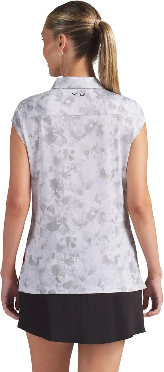 Puma Golf Women's X Volition Cloudspun Camo Polo