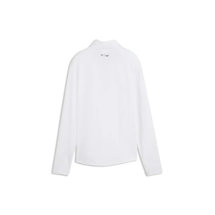 Puma Golf Women's X Volition UV 1/4 ZIP White Color.