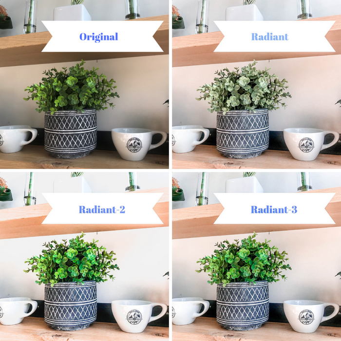 Radiant Bright White Presets Mobile Lightroom Preset Clean Lifestyle Preset Pack - 3 Presets