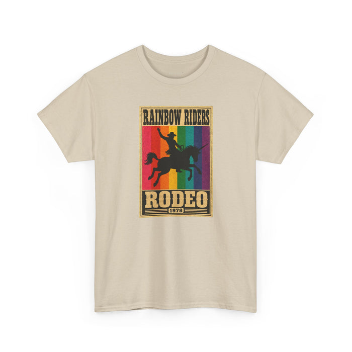 Rainbow Riders Queer Rodeo T-Shirt | Walt & Pete® Western Pride Tee