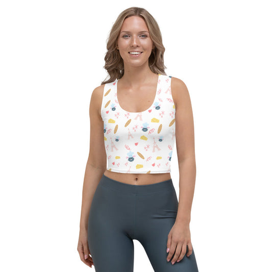 Ratatouille Remy France Food and Wine Crop Top