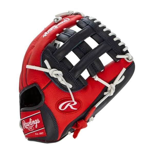 Rawlings Select Pro Lite 11.5" Ronald Acuna Youth Baseball Glove Red Black