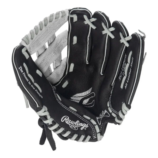 Rawlings Sure Catch 11" Youth Baseball Glove Beige Black