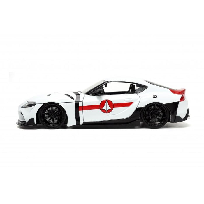 Robotech - 2020 Toyota Supra with Rick Hunter Hollywood Rides 1:24 Scale Die Cast Vehicle