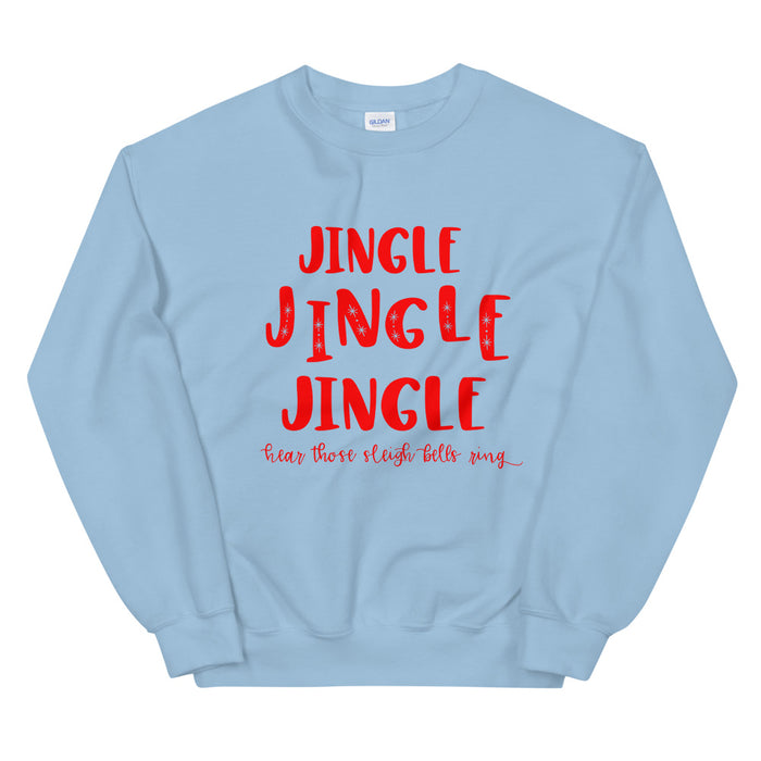 Rudolph Christmas Jingle Bells Holiday Movie Unisex Sweatshirt