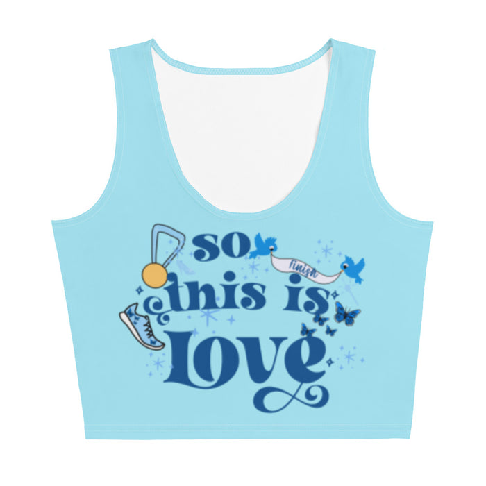 runDisney Cinderella Princess running weekend Crop Top