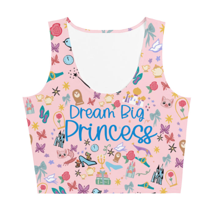 runDisney Dream Big Princess Crop Top Princess Half Marathon Crop Top