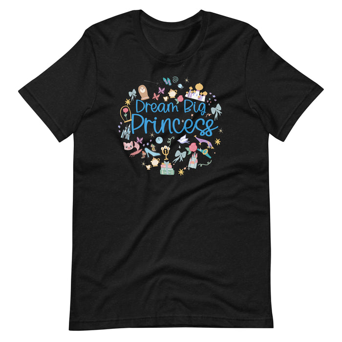 runDisney Dream Big Princess T-Shirt Princess Yoga Half Marathon Unisex T-Shirt